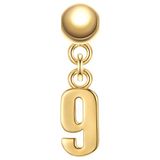 Glanzstücke München Charm me up Bedel 925 zilver geel goud Vrouwen Volwassenen Zonder steen