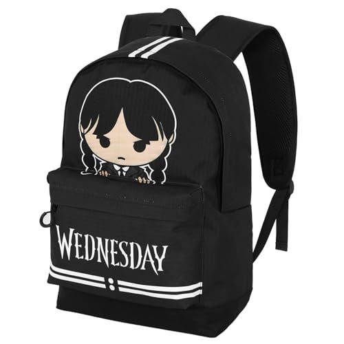 Wednesday Cute-Fan HS Rugzak 2.2, grijs, 31 x 44 cm, inhoud 24 l