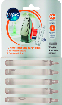 Wpro Ontkalker stoomstrijkijzer 10 cartridges
