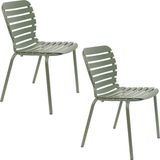 Zuiver Vondel Tuinstoel Groen - Set van 2