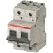 ABB Disjoncteur S802c 2p 16a Courbe K Raccordement À Vis - 25ka (3modules) 2ccs882001r0467