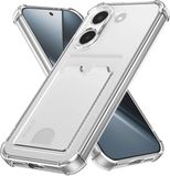 Selected by GSMpunt.nl Transparant Hoesje met Pasjeshouder Geschikt voor Xiaomi Poco X8 Pro