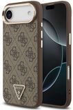 Guess 4G Triangle hoesje voor iPhone Air - MagSafe compatibel - Bruin