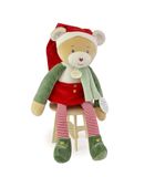 Doudou et Compagnie - Knuffeldier FARCEUR kaneel - 40 cm