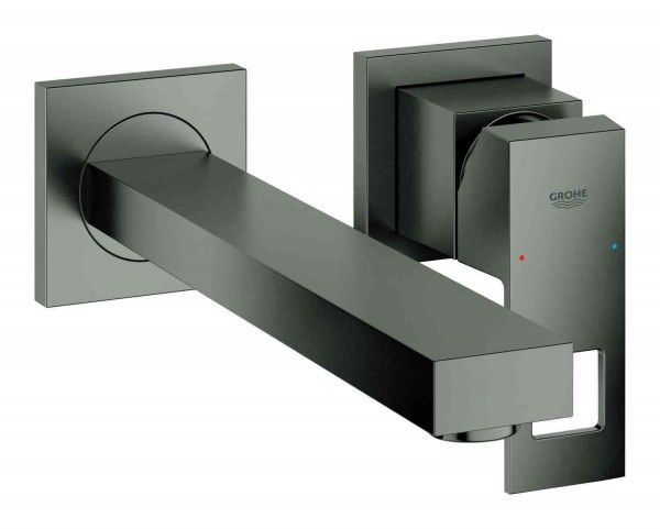 GROHE Eurocube 3 Gats Wastafelkraan RVS