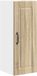 vidaXL Wandkast PORTO Sonoma Eik 30 x 31 x 80 cm Bewerkt hout