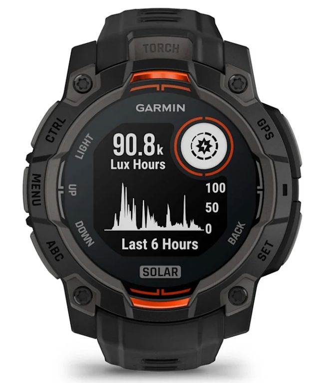 Garmin Instinct 3 45mm Solar - Black