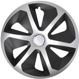 ProPlus wieldop Roco 13 inch ABS zwart/zilver per stuk