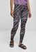 Urban Classics AOP geometric Legging Dames Zwart 3XL