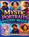 Mystic Portraits Mystery Mosaic: An Adult Color by Number Coloring Book