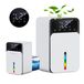 Climative DH-035 Luxe UV 1200 ml UV + LED Leise Leistungsstark Weiß Déshumidificateur pour la maison avec hygromètre thermomètre air