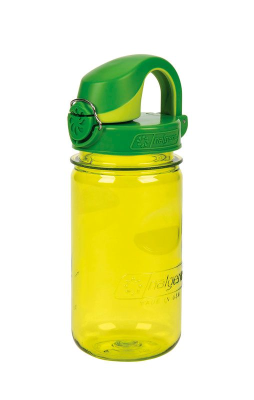 Nalgene Everyday OTF Kids Drinkfles Kinderen 350 ml geelgroen 2018