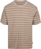 Levi's T-Shirt Streep Vintage Kaki - Maat XL - Heren