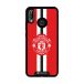 Manchester United Coque de Téléphone 3D Officielle – Design à Rayure Verticale