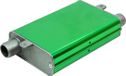 Chauffage diesel - Silencieux - Convient pour 2 kW / 5 kW / 8 kW - Connexion Ø 2,4 cm (24 mm) - Mise à niveau/remplacement - Noir