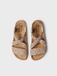 ANTONI PONS SA Sandale femme BIO avec brides élastiques | GETXO | Beige | Taille 38