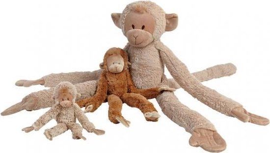 Happy Horse Pluche Aapje Beige - 45 cm - 1+ jaar