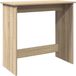 vidaXL Bureau Sonoma eiken 80x40x75 cm