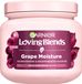 Garnier Loving Blends Grape Moisture Masker – Intensieve voeding en glans – Voor gedehydrateerd haar - 340ml