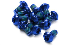 Reverse Schijfrotor Bouten Set 12 stuks, blauw