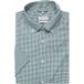 Seidensticker Slim Fit Overhemd Korte mouw groen