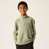 Regatta Kids Hot Shot II Halve Ritssluiting Fleece Groen Unisex 140