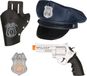 Boland Politie agent verkleed set - 3 delig - kinderen - politiepet blauw en accessoires - Carnaval