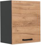 Vicco Hangkast R-Line, Goudkleurig Eiken/Antraciet, 50 cm