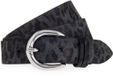 Tamaris Riem Leer - Dames - 95 cm - black-anthracite