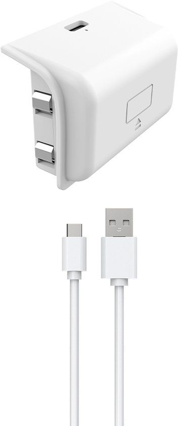 Qware Batterij voor Xbox Series Controller - Wit