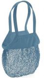 Westford Mill Organic Cotton Mesh Grocery Bag (Airforce Blue)