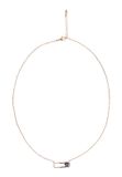 Gaya Necklace Rose Gold Navy