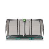 Exit Allure Premium Inground Trampoline - 214x366cm - Groen