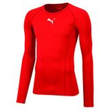 PUMA Kinder Liga Baselayer Tee LS Jr Shirt, rot (PUMA Red), 152