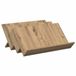 vidaXL Tijdschrift rek artisan eiken 65 x 53 x 28,5 cm bewerkt hout