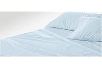 Burrito Blanco Beddengoed voor gastronomie, bedlaken 105 cm, eenpersoonsbed, katoen/polyester, gemakkelijk te strijken, kleur: blauw