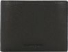Marc O'Polo Pete Wallet With Flap Black Zwart