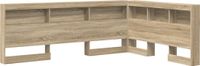 vidaXL - Opberghoofdbord - Sonoma Eiken - Bewerkt Hout
