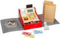 Bigjigs Caisse en bois Jouets de magasin avec scanner et accessoires
