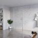 FortiFura Galeria Vrijstaande Inloopdouche - 90x200cm - Helder Glas - Antikalk - 8mm Veiligheidsglas - Hoogglans Chroom