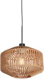 Steinhauer Sparkled Light hanglamp naturel katoen E27
