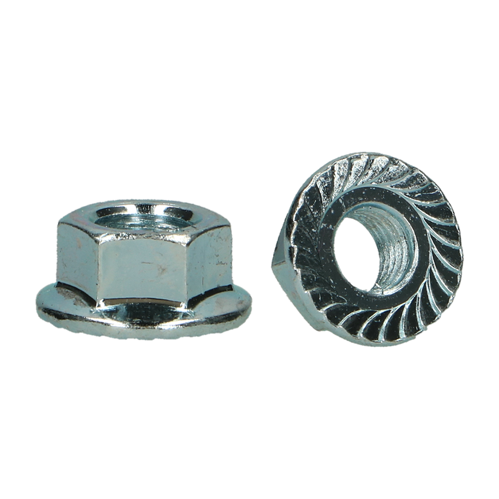 pgb-Europe Gekartelde moer Kl8 D6923 M10 Zn | 200 st 0000GM80101003