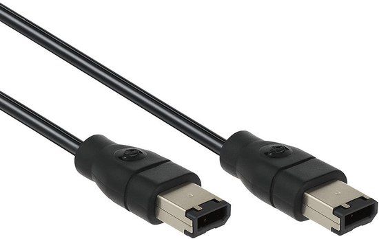 Delock Kabel firewire 6 pin mannelijk> 6 pin mannelijk 1 m