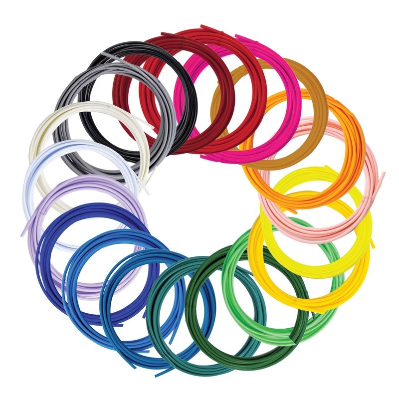 3Doodler Flow Navulling voor 3D pen - 20 kleuren filament