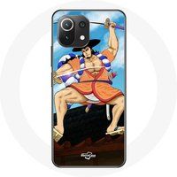 Maniacase Etui voor Xiaomi Mi 11 Lite Kozuki Oden One Piece Manga