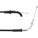 Brazoline Câble d'accélérateur pour moto Kawasaki Zzr 600 E (1993-2006) (O Em 54012-1470 / -001)