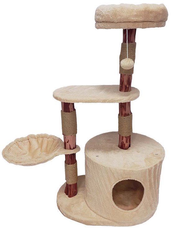 Laroy Duvoplus Krabpaal Nuno 60x40x100cm Beige