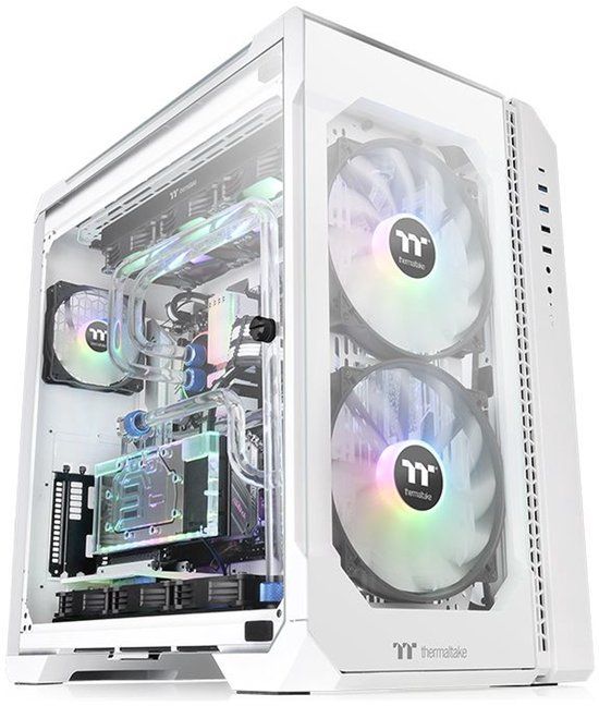 Thermaltake View 51 TG ARGB Snow Midi Tower Wit