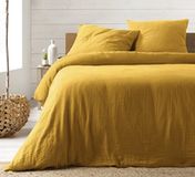 KGS Promolinge Linge promotionnel Katoenen gaas bedset 240 x 220 cm Geel