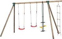 Intergard Houten speeltoestel houten schommel Dani 350x220x220 cm